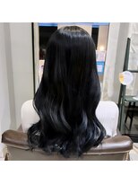 ヘアーウィーヴ 佐倉店(hair Weve) 韓国ヘア【ブルーブラック×ヨシンモリ】