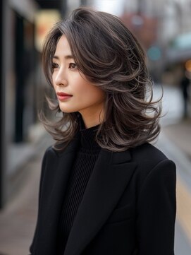 アルトリスト(Altruist Aging×HAIR&SPA) ☆イメチェンピンクベージュアンブレラカラー前髪クールショート