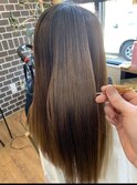 髪質改善ストレート