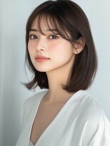 アルトリスト(Altruist Aging×HAIR&SPA)&nbsp;★ダークアッシュ大人ガーリーボブ着物ミディアムレイヤーカット