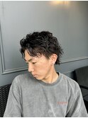スパイキーパーマ