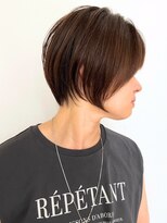 ジル ブラン 福岡(JIL BLAN) ハイライトレイヤーカットショートボブイルミナカラー天神大名