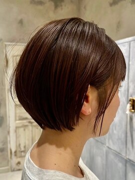 ニュイ(NUIT) ダブルカラーミルクティーベージュカラーケアブリーチ韓国ボブ