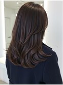 美髪/ワイドバング/レイヤーカット/くすみベージュ/新小岩駅