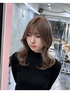 プネル(punel) ミルクティーグレージュ/ケアブリーチ/ケアカラー