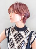 ショートくびれヘア顔周りレイヤー_39554