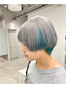 ウル バイ ドット(ulu by dot.) 【仁藤】髪質改善カラー/白髪ぼかしハイライト[町田駅/髪質改善]