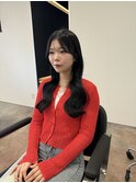 レイヤーカット☆顔まわりカット☆ブルーブラック【伊勢崎】