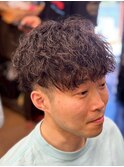 MD式アイロンパーマ x ツイストスパイラル風パーマ