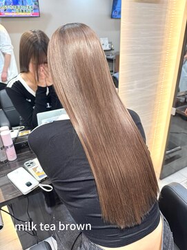 ラピス 大阪アメ村店(Lapis) 上品ミルクティーブラウン