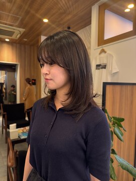 ビュートリアム ギンザ(BEAUTRIUM) トレンドワンカールレイヤー＊顔周りレイヤー＊透明感カラー