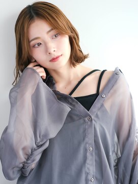 ノアン ギンザ(NOAN GINZA) 外ハネナチュラルボブ/イルミナ/イノア/ケラスターゼ/40代/50代