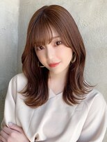 ラルユー 金山(LallYou)&nbsp;2wayバングでイメチェン！顔まわりレイヤーくびれヘアが人気
