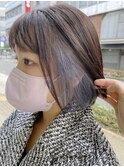 インナーカラー☆シルバーラベンダー☆