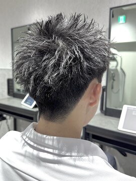 テクト バイアッシュ 吉祥寺店(Tect by Ash) ザクザク刈り上げスパイキーショートピンパーマ