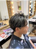 センターパート×ハイライト☆
