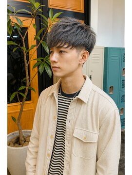 コポル(Copol) メンズハイトーンショート×スモーキーグレージュ