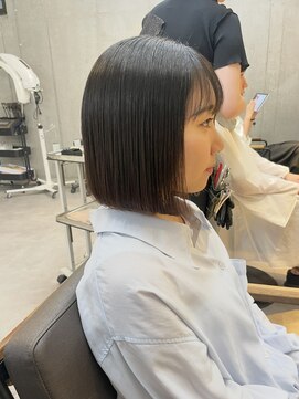 カフカヘア 吉祥寺店(kafka hair) 前下がりボブ/縮毛矯正/吉祥寺