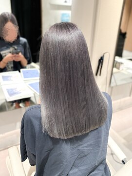 ガリカ シーム(Gallica/SEAM) 【YUI】ホワイトシルバーアッシュ/表参道