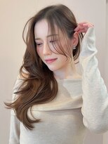 レジナヴィータ 栄(Reginavita)&nbsp;韓国ヘア くびれヘア 艶髪 顔周りカット アッシュブラウン