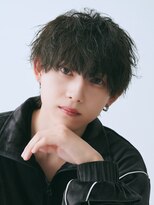 エルマーク 京都駅前(L-MARK)&nbsp;ツイストスパイラル/スパイラルパーマ/メンズ/マッシュ/眉毛