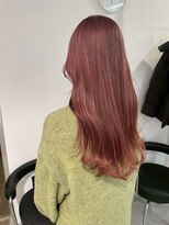  fit stand 千葉/ショートボブ/カット/パーマ/ダブルカラー/トリートメント/縮毛矯正&nbsp;イメチェン/ピンクベージュ/アンブレラカラー[千葉]