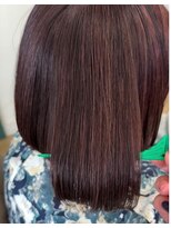 ヘアアトリエ ナイン(hair atelier nine) ヘッドスパ/チェリーレッド/ハイレイヤーウルフ/髪質改善/福島市