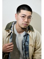 チルチェア 横浜(CHILL CHAIR) ローフェード×バズカット <横浜/バーバー/理容室/メンズカット>