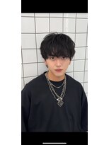 ナチュラル 渋谷(NATURAL)&nbsp;●フェザーパーマ／スパイキーショート［メンズ／渋谷]