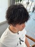 ツイストorスパイラルパーマ+カット　￥12500～