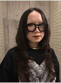 ワンホンレイヤー/ミルクティーブロンド/ダークブルー/戸塚