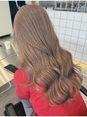 韓国ヘアミルクティーヘーゼルラテモカベージュグレージュカラー
