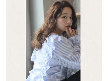 アスパイア(ASPIRE)の写真/やさしい色味と自然な透明感で、ふんわり可愛い印象に◇髪への負担を抑えながら、艶と透明感のあるカラーに