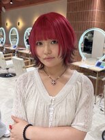 ヘアーアンドメイク ビス(HAIR&MAKE bis)&nbsp;レイヤーボブ×デザインカラー【ココネ】