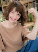 *+COVER HAIR+*…技あり☆カラーでカジュアルボブa