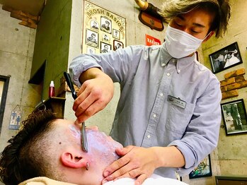 アールズ ヘア(R's hair)の写真/理容室だからできるワンランク上のシェービング★身だしなみを整えて好感度UP！いつまでも若々しい素肌へ♪