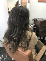 ヘアーアンドメイク アネラガーデン(HAIR&MAKE Anela garden) 伊藤のバレイヤージュ