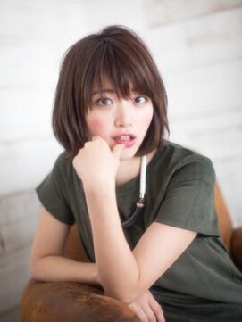 ブロッサム 東武練馬店(Blossom) 大人可愛いボブ×シースルー