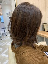 シー バイ ロンド 新宿(Sea by Lond)&nbsp;【大人かわいいミルクティーベージュ小顔レイヤーボブ