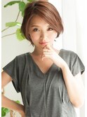 【THiRD】アッシュブラウンショート