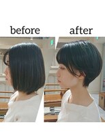 ラボヌール ヘアー エクラ(La Bonheur hair eclat) 似合わせ小顔ショート