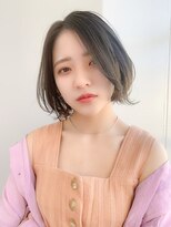 リタ(Lita)&nbsp;☆レイヤーボブ　暗髪　透明感　ニュアンスボブ