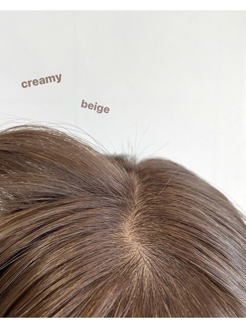 creamy beige ＊15