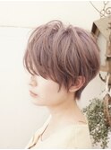 大人のゆるふわマニッシュショート*