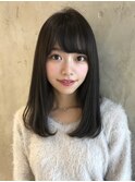 愛されローレイヤーストレートヘア☆