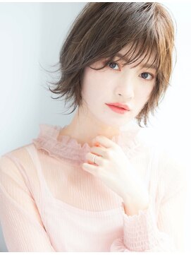 グランマッシュ(Granmash) シースルーバング★透明感★大人くびれショートボブ《髪質改善》