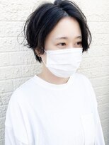 モリオ フロム ロンドン 成増店&nbsp;【morio成増/玉井】ショートパーマ　暗髪