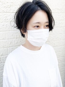 モリオ フロム ロンドン 成増店 【morio成増/玉井】ショートパーマ 暗髪