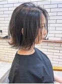 大人可愛い × 外ハネボブ くびれ前下がり