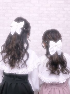 ヘアセット専門店 ナゴミ 渋谷店(nagomi) ハーフアップ